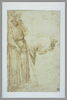 Etude de deux figures d'après Giotto, image 2/2
