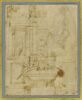 Croquis d'après l'un des tombeaux des Médicis à San Lorenzo, image 4/4