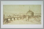 Vue du pont et du Castel Sant'Angelo à Rome, image 2/2