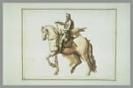 Henri IV à cheval, de profil vers la gauche, image 2/2