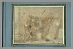 Scène miraculeuse : conversion des soldats voyant le sang couler du crucifix, image 2/2
