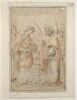Cinq saintes et saints martyres, dont saint Laurent, image 1/2