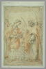 Cinq saintes et saints martyres, dont saint Laurent, image 2/2