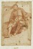 Jeune homme endormi, couché sur le dos, vu de face, image 1/2