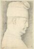 Filippo Maria Visconti, coiffé d'un bonnet, en buste et de profil, image 1/2