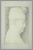 Filippo Maria Visconti, coiffé d'un bonnet, en buste et de profil, image 2/2