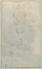 Cheval ; chien couché, vu de dos ; deux études de la tête d'un chien, image 1/2