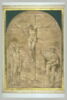 Christ en Croix entre saint Sébastien et saint Roch, image 2/2