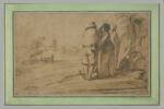 Quatre mendiants dans un paysage, image 2/2