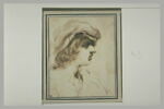 Tête de jeune homme, de profil vers la droite, image 2/2