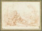 L'Enfant et le petit saint Jean près de la Vierge et Joseph lisant, image 4/4