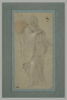 Figure drapée, debout, de face, les mains croisées sur la poitrine, image 2/2