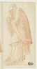 Figure drapée, debout, tournée vers la gauche, image 1/2