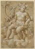 Bacchus assis, couronné, image 1/2