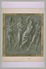 Quatre personnages, d'après un bas-relief antique, image 2/2