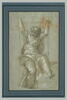 Figure féminine assise, bras et tête levés : figure allégorique ?, image 2/2