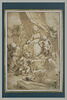 Sainte Famille avec sainte Catherine d'Alexandrie et le petit saint Jean Baptiste entourés d'anges, image 2/8