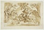 Apollon et les Muses sur le Mont Hélicon d'où Pégase fait jaillir une source, image 1/2