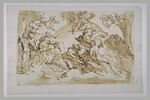 Apollon et les Muses sur le Mont Hélicon d'où Pégase fait jaillir une source, image 2/2