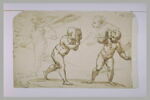 Un enfant portant un masque effrayant un autre enfant, image 2/2