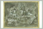 Vierge à L'Enfant en gloire, saint Pierre, saint Paul, et des anges, image 2/2