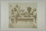 Projet de monument commémoratif d'une victoire, avec vaincus enchainés, image 2/2