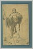 Saint Jacques Majeur debout de trois quarts, une main sur la poitrine, image 2/2