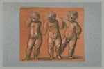 Trois enfants nus, debout, image 2/2