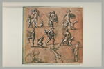 Dieux olympiens : Vénus, Jupiter, Mars, Apollon et Marsyas, Pluton, Silène, image 2/2