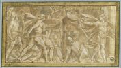 Persée pétrifiant Phinée et ses soldats avec la tête de Méduse, image 1/2
