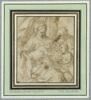 La Sainte Famille avec saint Jean présentant une corbeille de fleurs, image 1/2