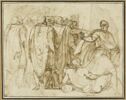 Mucius Scaevola traverse le Tibre à la recherche de Porsenna, image 1/2