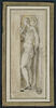 Femme nue de profil : étude pour l'Eve de la Steccata, image 1/2