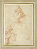 La Vierge avec l'Enfant sur des nuages, adorée par une donatrice présentée par sainte Marie-Madeleine, image 1/2