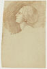 Tête d'une fille de Niobé, vue de profil à gauche, image 1/2