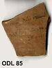 ostracon, image 1/2