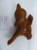 figurine d'Harpocrate cavalier ; figurine d'Harpocrate à la corne d'abondance, image 1/2