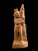 figurine d'Harpocrate portant son image ; figurine d'Harpocrate phallique, image 1/2