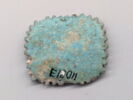 perle en pastille ovale dentelée, image 1/2