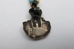 collier ; perle sphérique ; perle rondelle ; perle rondelle double ; pendentif, image 3/7