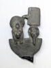 égide et contrepoids de collier ; égide et contrepoids de collier rabattu, image 1/3