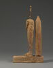 figurine d'Osiris à l'obélisque ; statue de Ptah-Sokar-Osiris, image 6/6