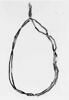 collier à pendentif ; collier à 2 rangs ; perle tubulaire, image 2/2