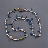 collier à pendentif ; collier à 2 rangs ; figurine de Bès au tambourin ; perle rondelle, image 1/6