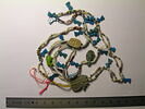 collier à pendentif ; collier à 2 rangs ; figurine de Bès au tambourin ; perle rondelle, image 2/6