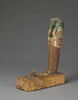 statue de Ptah-Sokar-Osiris ; figurine d'oiseau akhem, image 1/7