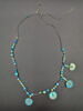 collier ; perle cylindrique ; perle rondelle ; perle globulaire ; perle lenticulaire ; pendentif, image 1/2