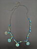 collier ; perle cylindrique ; perle rondelle ; perle globulaire ; perle lenticulaire ; pendentif, image 2/2