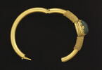 bracelet en anneau à médaillon ; bracelet ; scarabée, image 2/2
