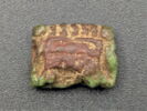 amulette oudjat ; amulette oudjat à dos lisse convexe, image 1/3